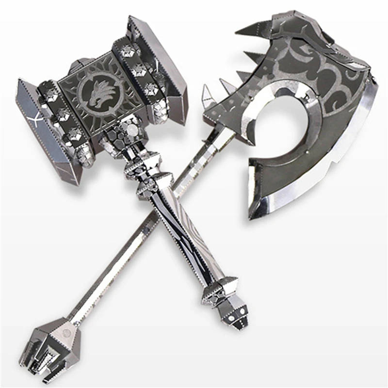 

Doom Abyss Fun 3d Metal Diy Miniature Model Kits Puzzle Toys Children Educational Boy Splicing Science Hobby Building
