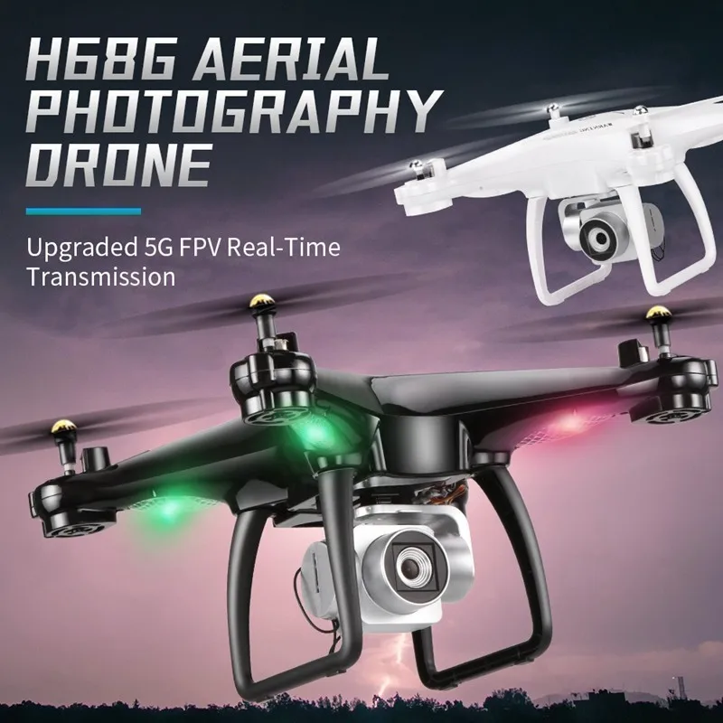 Дрон JJRC H68G с двойным GPS и HD камерой 1080P|Радиоуправляемые вертолеты| |