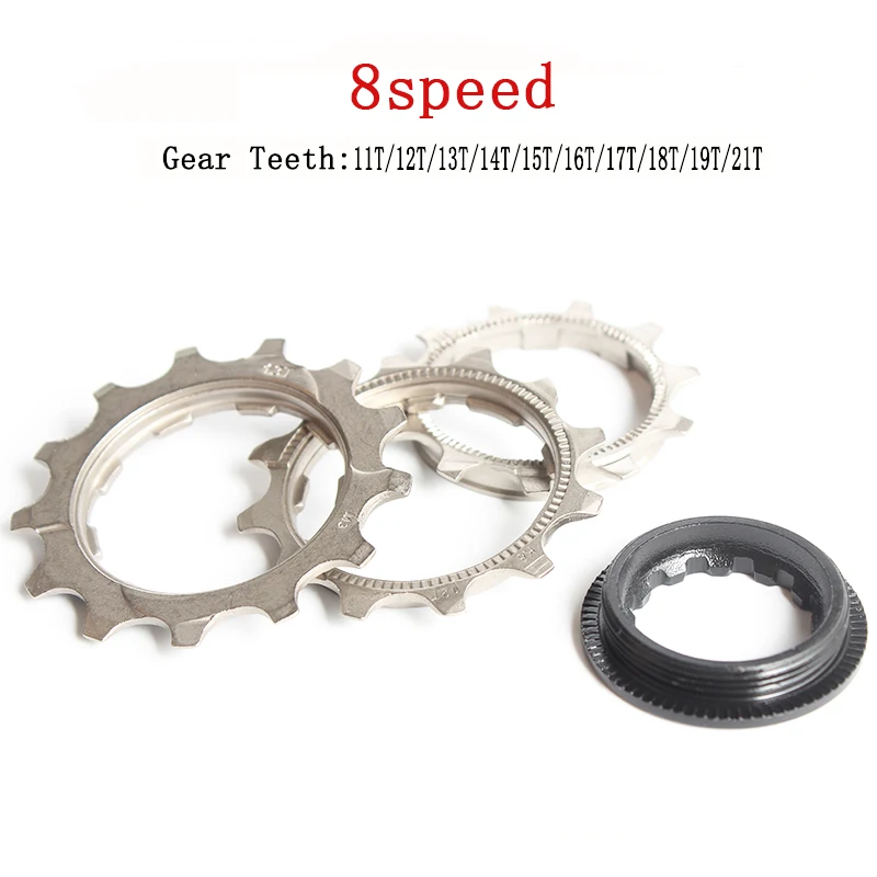 Зубья маховика для горного велосипеда 11T 12T 13T 14T 15T 16T 17T 18T 19T 21T 8 SpeedSteel