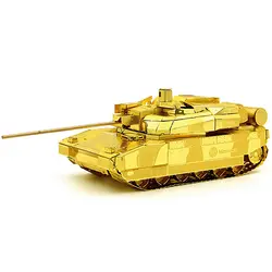 Leclerc основной боевой танк весело 3d из металла Diy Миниатюрная модель Наборы Puzzle игрушки дети мальчик с хобби здания