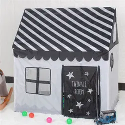 Палатка игрушечная Портативный складной мяч бассейн яма Крытый Открытый модель дома черно белая палатка подарки игрушки для детей