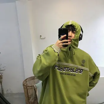

2019 Spring And Summer New Fashion Trend Korean Version Of The Loose Couple Cotton Harajuku Hooded Pullover Hoodie Sweatshirt