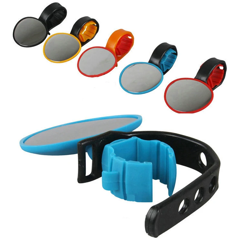 

Outdoor Sports ABS Plastic Bicycle Riding Universal Rotation Adjustment Helmet Rearview Mirror Bicycle Accessories Bike Parts