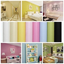 Красочный Классический Твердые розовые обои, спальня, гостиная, настенная бумага, белый, зеленый, синий, желтый, инженерная гостиничная настенная бумага s