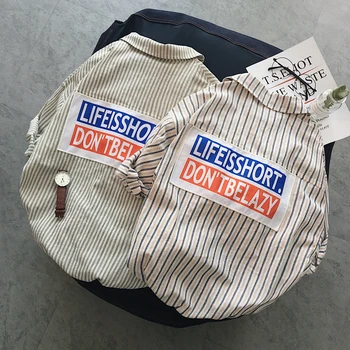 

2019 Spring And Summer New Chinese Style Loose Cotton Super Fire Street Youth Couple Large Size Cute Plaid Art Casual Shirt