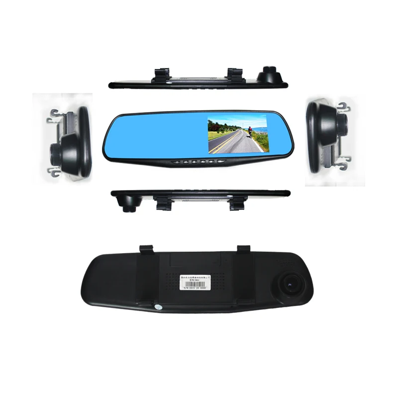 

Car Rearview Mirror Driving Recorder 1080P HD Blue Screen Anti-glare 2.8-inch Blue Mirror