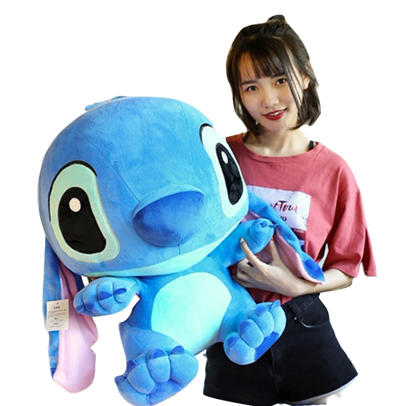 

1pc 55/65/80cm Kawaii Giant Stitch Plush Doll Toys Anime Lilo And Stitch Plush Toy Children Kid Birthday Gift Baby Appease Gift