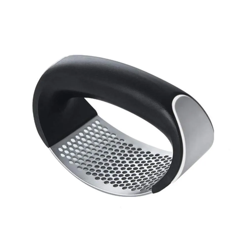 

Garlic Press Stainless Steel Garlic Chopper Crusher Kitchen Vegetable Garlic Squeezer Masher Handle Mincer Kitchen Gadget Tool