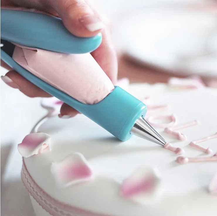 Aprint бытовой торт сжимающий крем брызги ручка костюм DIY Инструменты для выпечки брызг пистолет