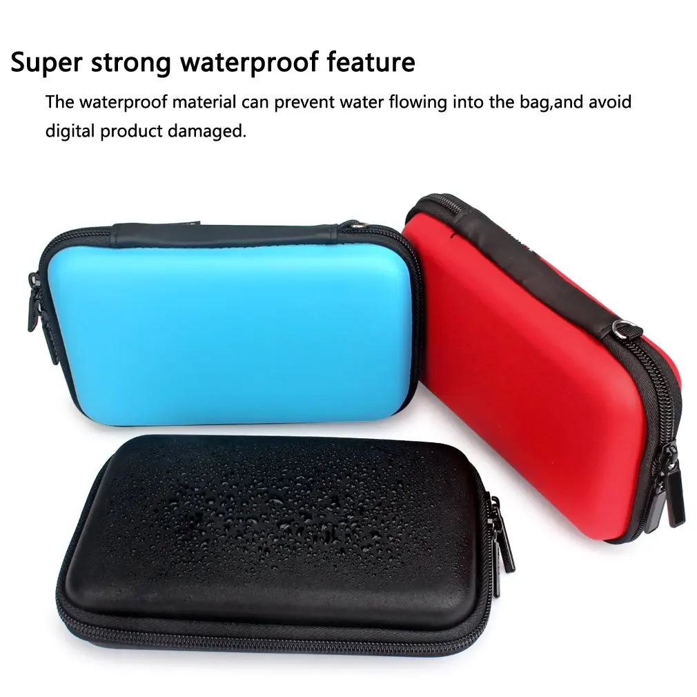 Digital Gadget Case Waterproof Memory Card Designed For External Hard Drive USB Flash Drives Power Banks | Дом и сад