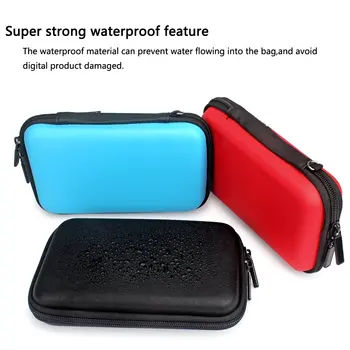 

Digital Gadget Case Waterproof Memory Card Case,Designed For External Hard Drive,USB Flash Drives,Power Banks
