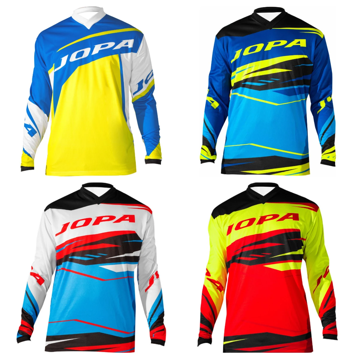 

JOPA Racing Cycling jersey MX/BMX Long Sleeve Ropa Breathable Motocross Tops Downhill Jersey Off-road Mountain Motorcycle MTB