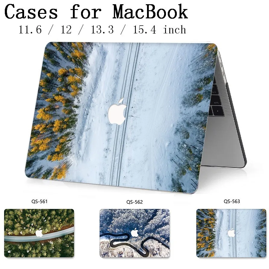 Для MacBook Air Pro retina 11 12 13 15 для 3 4 дюймов Новый чехол Apple ноутбука с защитной