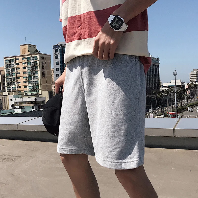 Весна и новые летние Корейская версия хип-хоп пара небольшой свежий хлопковый Классический пять баллов Повседневное брюки M-2XL Размеры Лучшие