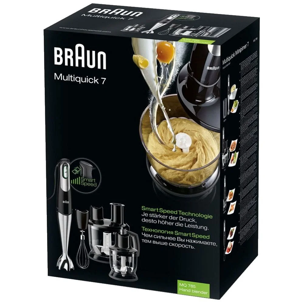 Погружной блендер Braun Multiquick 7 MQ785 Patisserie|Блендеры| |