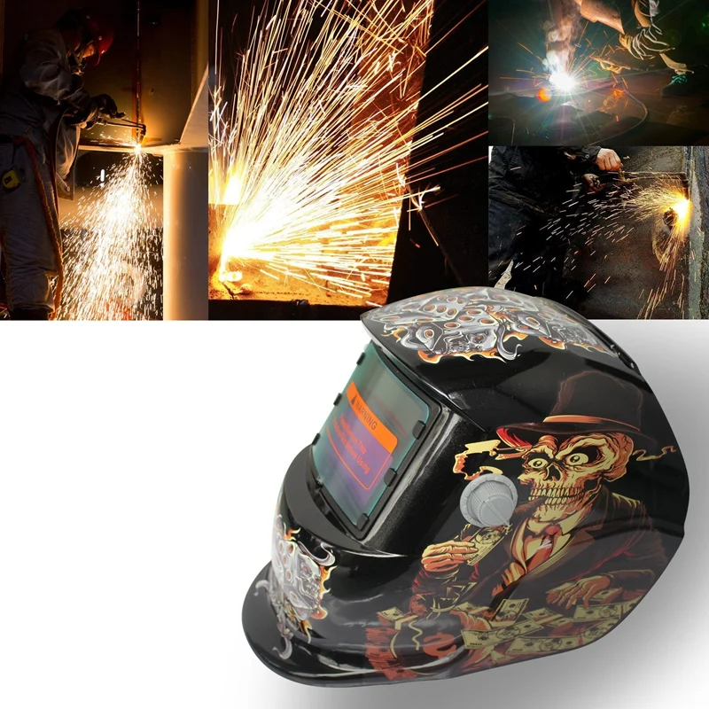 

Hot 2019 New Pro Solar Welder Mask Auto-Darkening Welding Helmet Local tycoon ghost