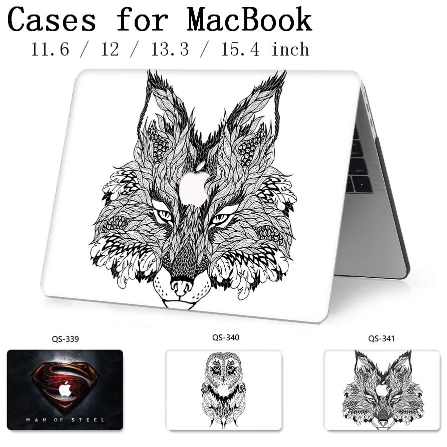 Новый чехол для ноутбука Macbook 13 3 15 6 дюймов MacBook Air Pro retina 11 12 4 с защитой экрана