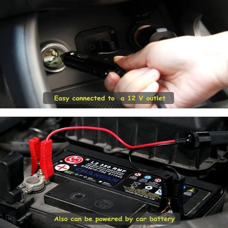  12v Car Electric Jack Tire Replacement Tool Led Light Automatic Lifting Repair Tool Kit Hydraulic J