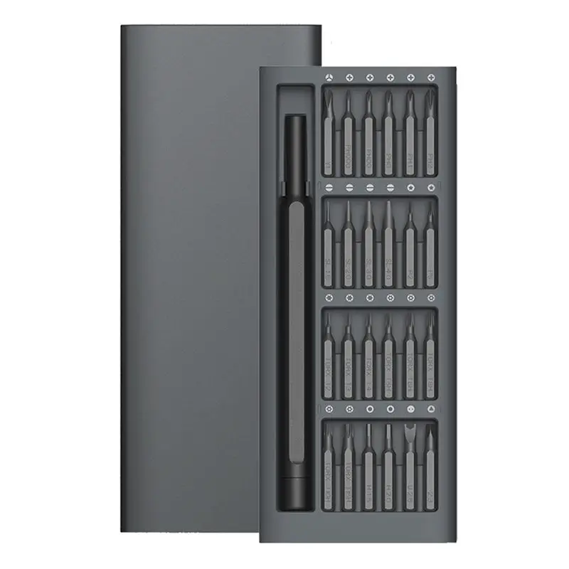 

Hot Wiha Daily Use Kit 24 Precision Magnetic Bits Aluminum Box Diy Screw Driver Smart Home Set