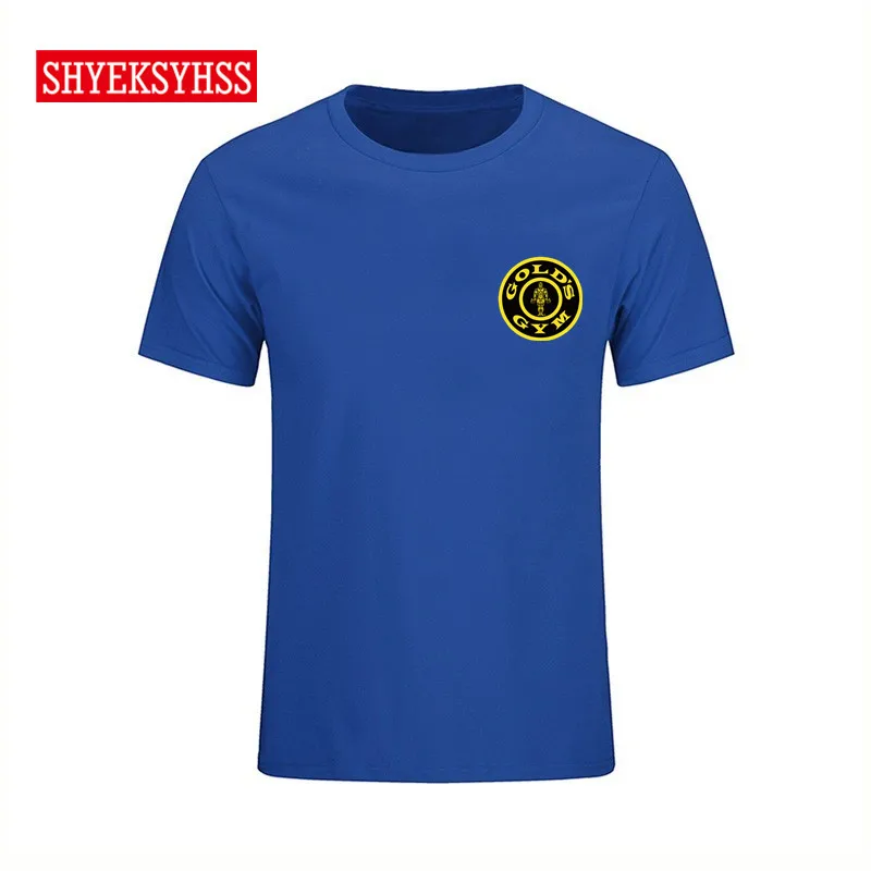 

Gold's Gym Round Logo Men's Fashion T-Shirt, High Quality Summer Apparel Short Sleeve T-Shirt, Fitness T-Shirt TEES 2019