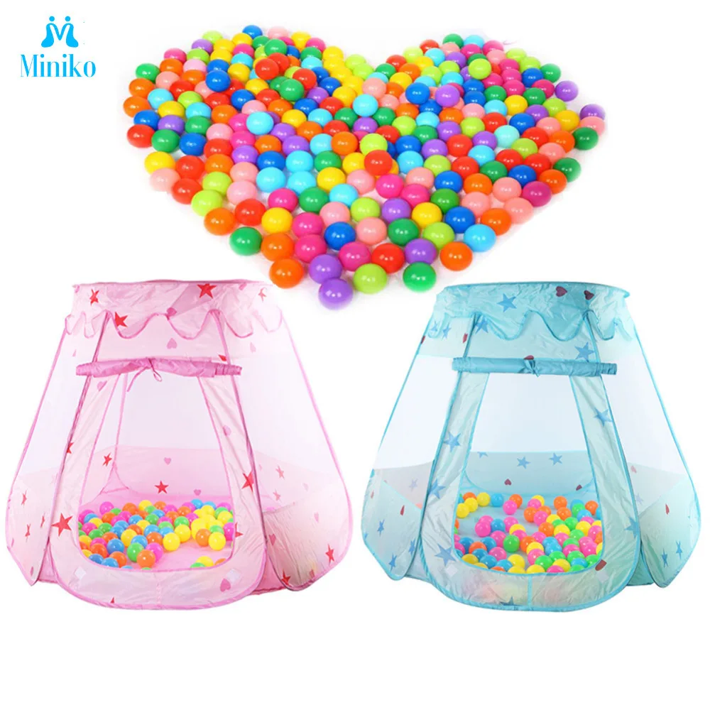 

Children's Tent Ball Pool Playhouses For Kids Baby Play Inflatable Pool Folded Portable Kids Outdoor Game In Play Tent For Kids