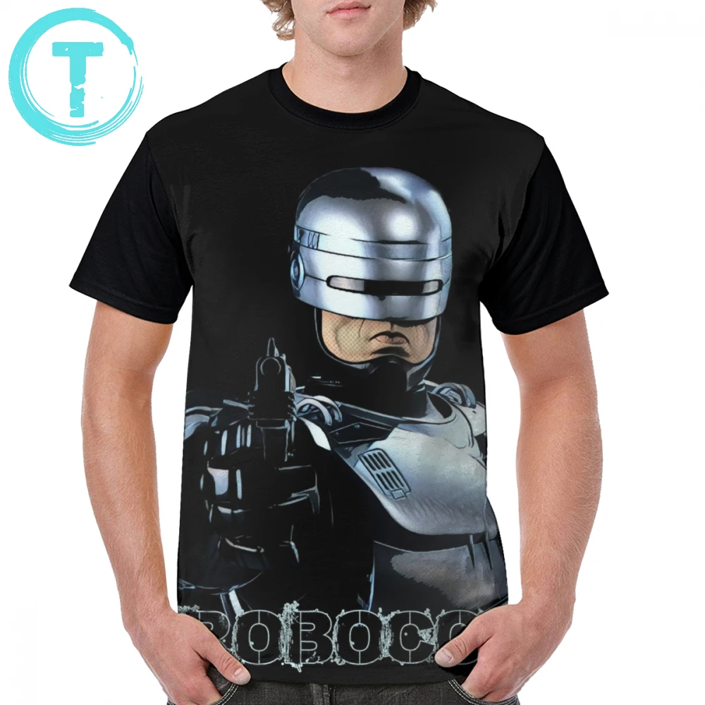 

Robocop T Shirt Robocop T-Shirt 6xl Short Sleeve Graphic Tee Shirt 100 Cotton Basic Male Graphic Cute Tshirt