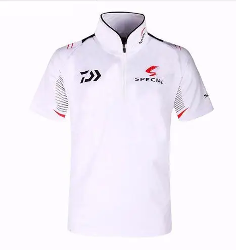 

2019 new Daiwa sunscreen cold sensitive fiber quick-drying fishing sunscreen clothing short sleeve hiking shirt