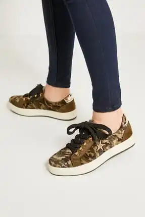

Multicolored Feather Female Sneaker Camouflage Thai TAKSS19DG0017