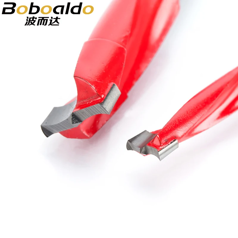 Boboalda 1pc 4mm-9.5mm wood drill bit 70mm length router bit row drilling for boring machine Gang drills wood Carbide endmill
