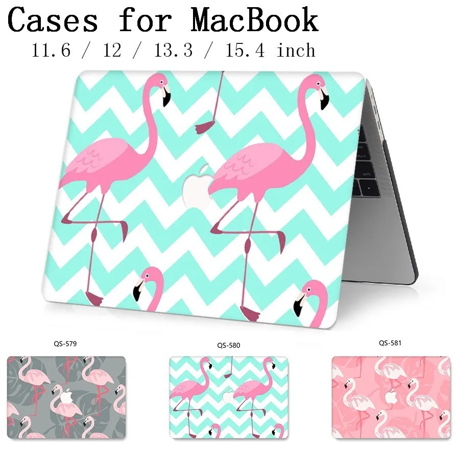

For MacBook Case New For Laptop Case Apple MacBook Air Pro Retina 11 12 13 15 13.3 15.4 Inch With Screen Protector+Keyboard Cove