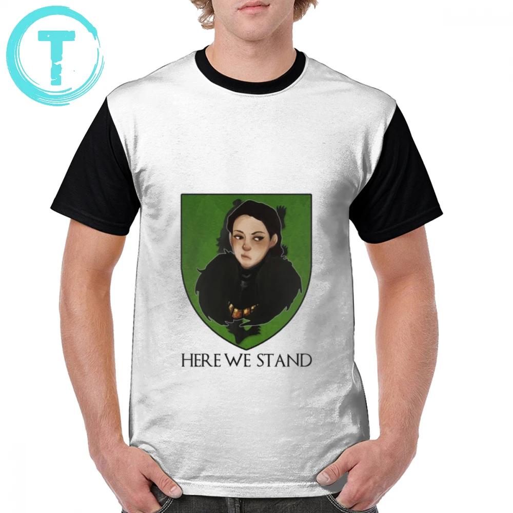 

Game Of Thrones T Shirt Lady Lyanna Of The House Mormont T-Shirt Streetwear Fun Graphic Tee Shirt 100 Percent Cotton Tshirt