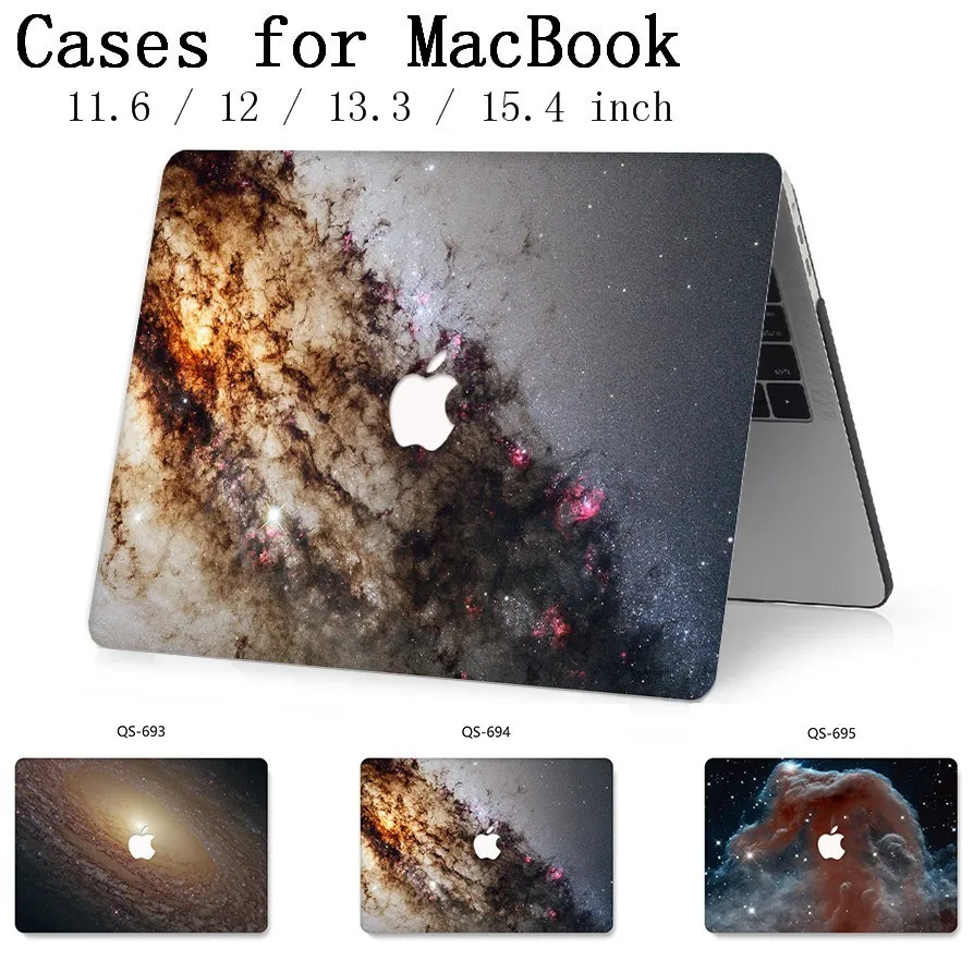 2019 For Apple MacBook Air Pro Retina 11 12 13 15 13.3 15.4 Inch With Screen Protector+Keyboard Cove Funda Cheap  Laptop Case