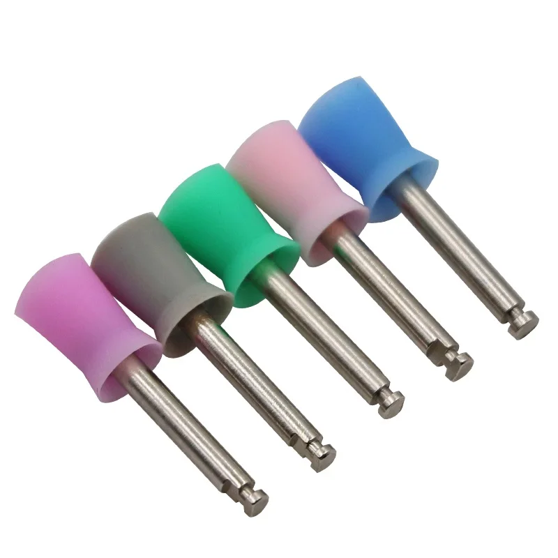 

100pcs Dental Polisher Cup Color Mixed Polishing Polisher Dentist Instrument Colorful Product Oral Hygiene Flat Lab Tools