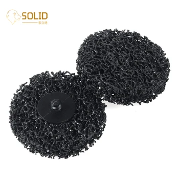 

2 inch, 3 inch Type R Roll Lock Black Sanding Discs NEW Design Sanding Wheel Clear Metal Surface Coating