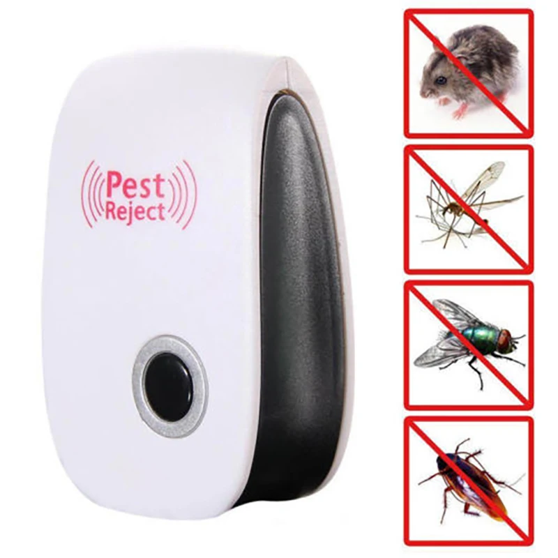 

Mosquito Killer Pest Control Household Pest Rejecter Ultrasound Cockroach Repeller Device