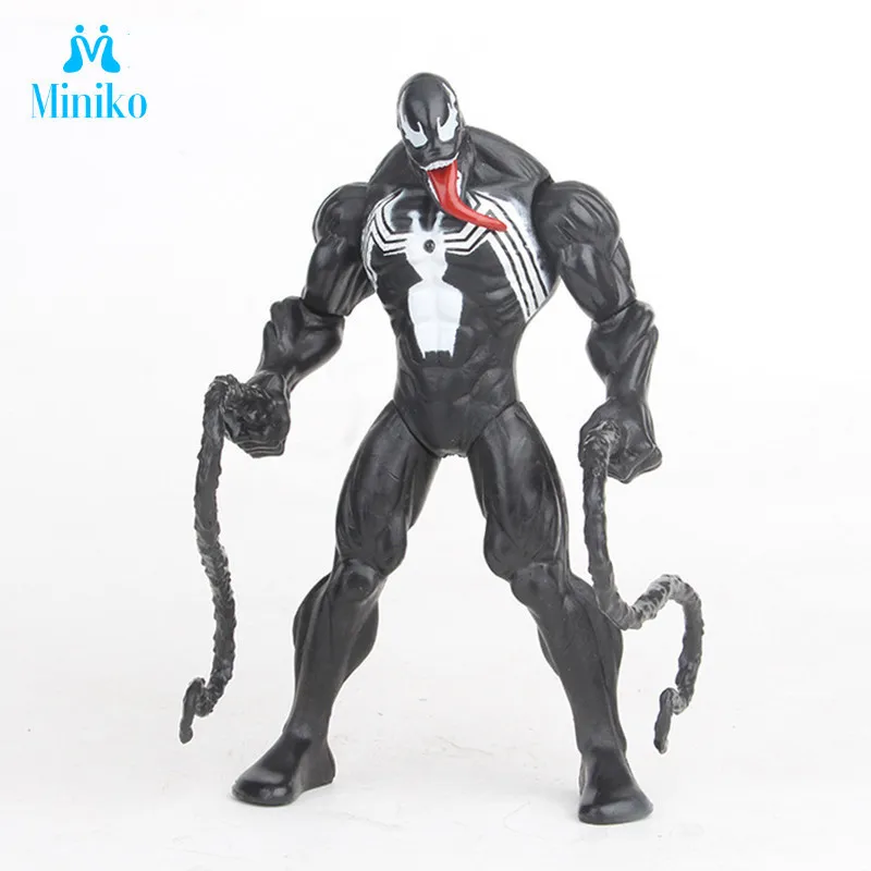 Новинка, Оригинальные фигурки Marvel Venom из ПВХ, Коллекционная модель, игрушки, вечерние подарки на день рождения, 16 см