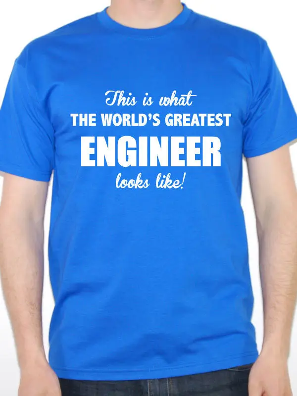 

Make A Tee Shirt Short Sleeve Print Worlds Greatest Engineer Engineering Structure Crew Neck Mens Tee