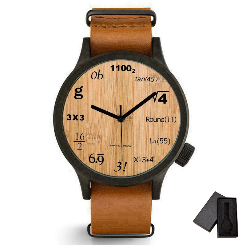 

Natural Bamboo Watch Formula Wooden Quartz Watches wood watch men wrist watches women lady lover's watch reloj mujer relogio