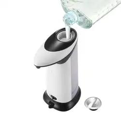420 мл автоматический датчик жидкого мыла диспенсер база бесконтактный диспенсер дезинфицирующее средство для кухни ванной комнаты