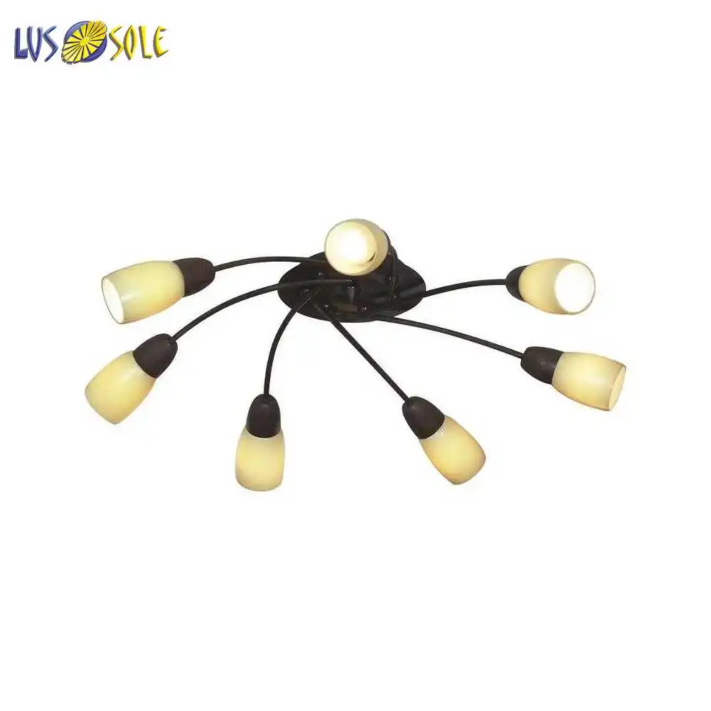 Люстра Lussole Cevedale LSQ-6917-07 | Лампы и освещение