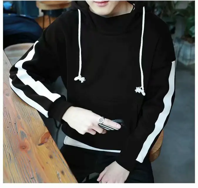 Sweater hooded loose couple hooded hooded men's casual jacket Men's
Sports Sweater Pullover Sweater