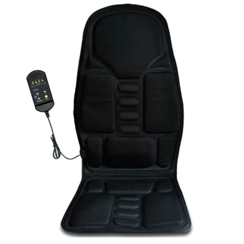 12V автомобильное сиденье тепловой массажное кресло подушка для поясницы и шеи
