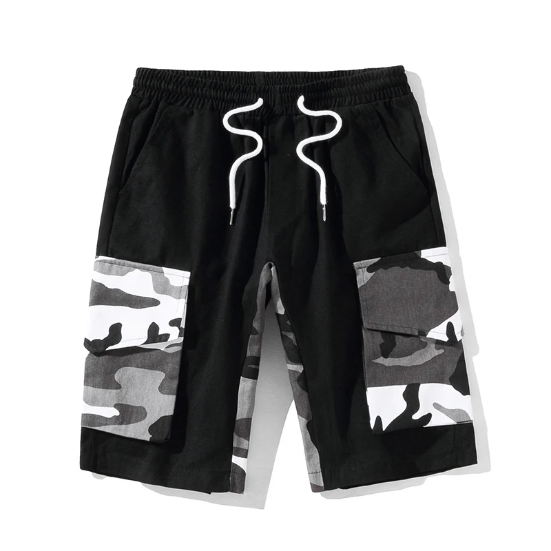 Новинка весны и лета тенденции моды Повседневное пара Harajuku европейский и американский Стиль хлопок большой Размеры свободные внешние шорты