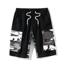 Новинка весны и лета тенденции моды Повседневное пара Harajuku европейский и американский Стиль хлопок большой Размеры свободные внешние шорты