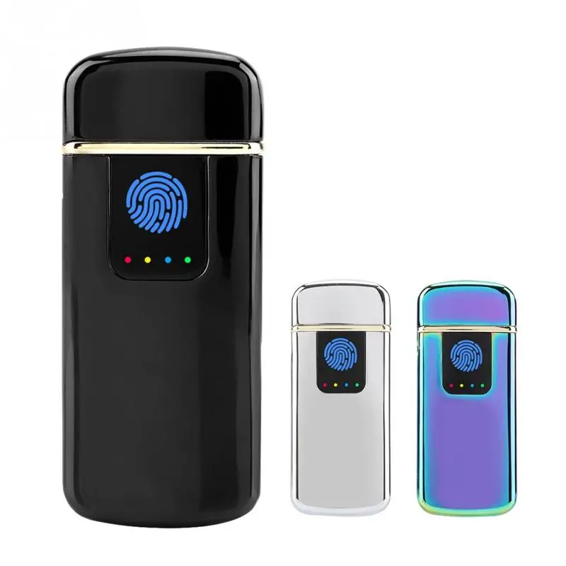 Мини Usb перезаряжаемая Электронная Зажигалка Ветрозащитная беспламенная