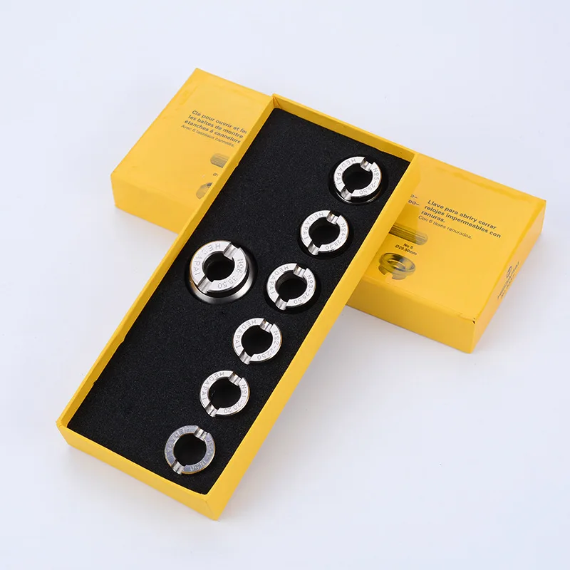 

Quality Opener Fits Rolex and tudor watch Screw Case Back Remover Repair Tool Kit