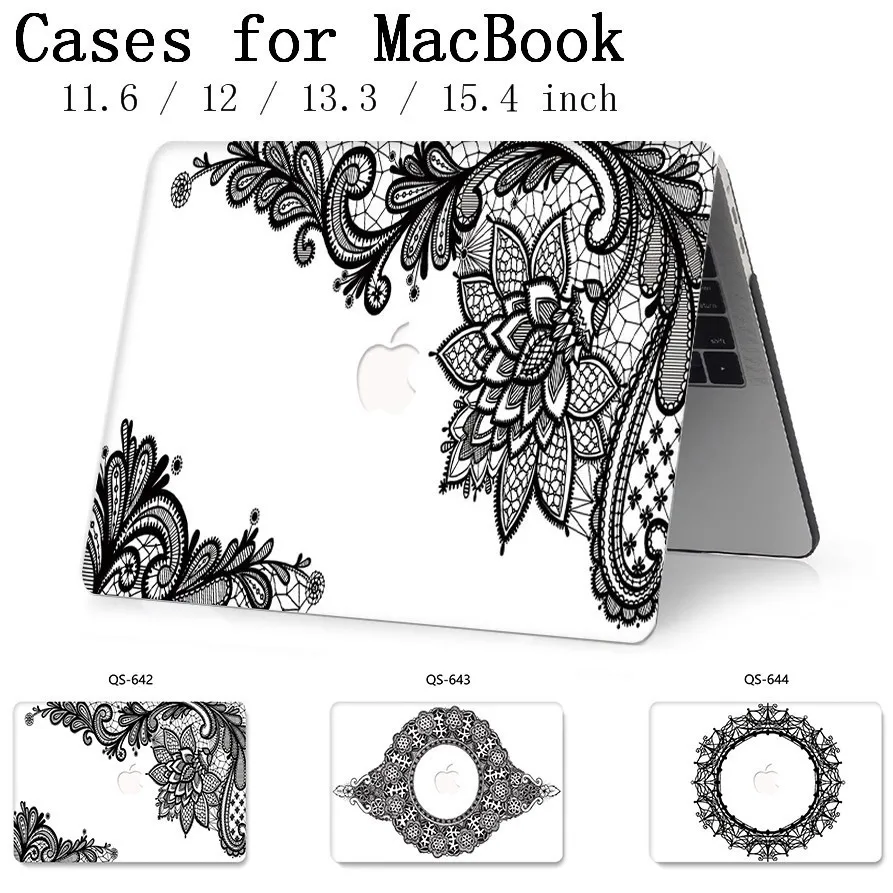 Новый для Apple MacBook Air Pro retina 13 3 15 4 дюймов 11 12 чехол ноутбука с защитой экрана +
