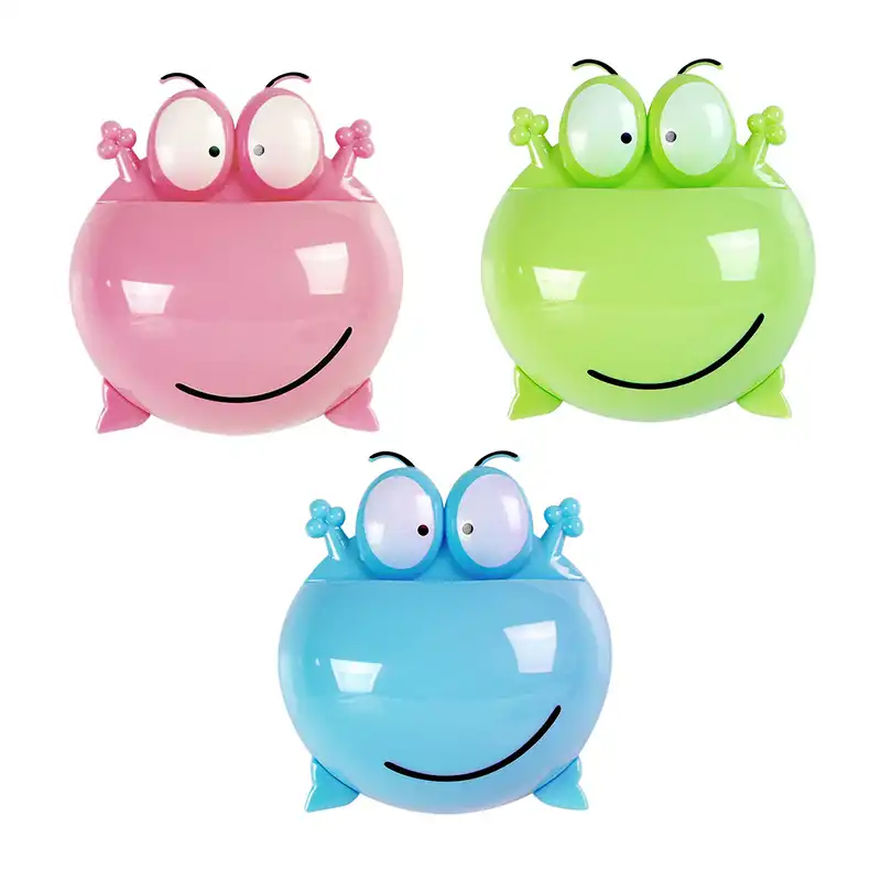 Soporte De Pasta Dental Creativo De Moda De Alta Calidad Caja De Cepillo De Dientes Soporte De Cepillo De Dientes Ventosa Resistente A La Pared Con Bonitos Dibujos Animados Aliexpress