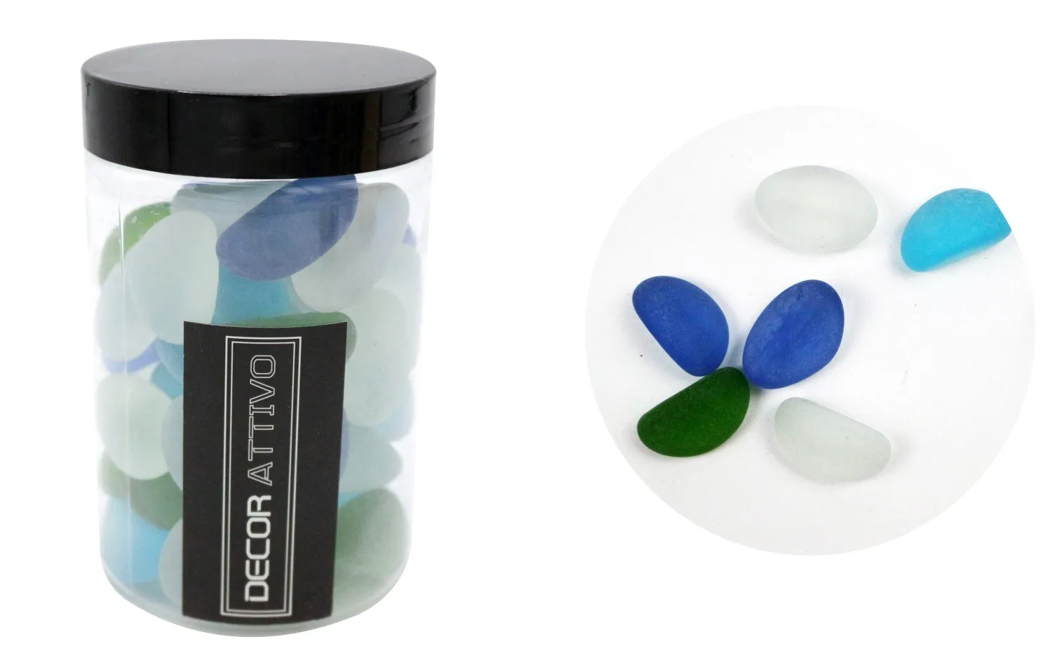 Decorative Glass Rocksin Stones from Home & Garden on