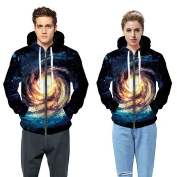 

men hoodies autumn Sweatshirts brand male long sleeve 3d printed galaxy big size moleton masculino sudadera hombre